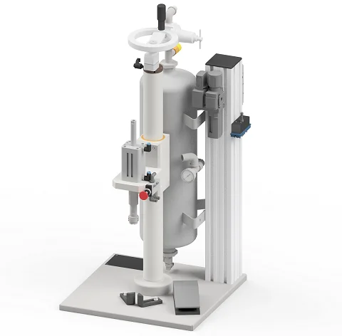 Máquina de llenado semiautomática CO2/N2 Tipo Z-2013